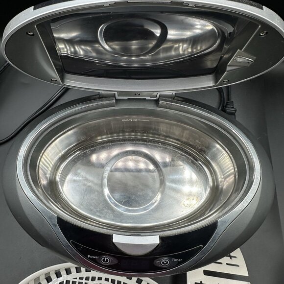 Ultrasonic Jewelry Cleaner Silver Eyeglasses Watches - Picture 3 of 9